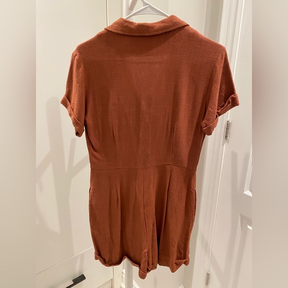 Native Youth Knowles Romper in Terracotta - Picture 4 of 7